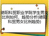 德阳科贸职业学院学生男女比例如何，趋势分析(德阳科贸男女比例趋势)