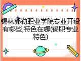 锡林郭勒职业学院专业开设有哪些,特色在哪(锡职专业特色)