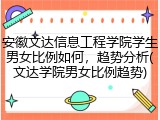 安徽文达信息工程学院学生男女比例如何，趋势分析(文达学院男女比例趋势)