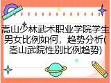嵩山少林武术职业学院学生男女比例如何，趋势分析(嵩山武院性别比例趋势)
