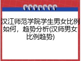 汉江师范学院学生男女比例如何，趋势分析(汉师男女比例趋势)