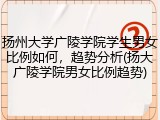 扬州大学广陵学院学生男女比例如何，趋势分析(扬大广陵学院男女比例趋势)