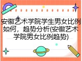 安徽艺术学院学生男女比例如何，趋势分析(安徽艺术学院男女比例趋势)