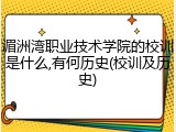 湄洲湾职业技术学院的校训是什么,有何历史(校训及历史)