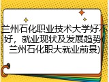 兰州石化职业技术大学好不好，就业现状及发展趋势(兰州石化职大就业前景)