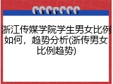 浙江传媒学院学生男女比例如何，趋势分析(浙传男女比例趋势)