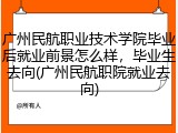 广州民航职业技术学院毕业后就业前景怎么样，毕业生去向(广州民航职院就业去向)