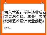 北海艺术设计学院毕业后就业前景怎么样，毕业生去向(北海艺术设计就业前景)