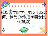 成都医学院学生男女比例如何，趋势分析(成医男女比例趋势)