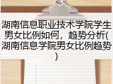 湖南信息职业技术学院学生男女比例如何，趋势分析(湖南信息学院男女比例趋势)