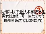 杭州科技职业技术学院学生男女比例如何，趋势分析(杭州科院男女比例趋势)