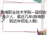 曲靖职业技术学院一届招收多少人，最近几年(曲靖职院近年招生人数)