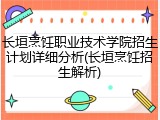 长垣烹饪职业技术学院招生计划详细分析(长垣烹饪招生解析)