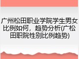 广州松田职业学院学生男女比例如何，趋势分析(广松田职院性别比例趋势)