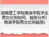 湖南理工学院南湖学院学生男女比例如何，趋势分析(南湖学院男女比例趋势)