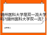 锦州医科大学是双一流大学吗?(锦州医科大学双一流？)