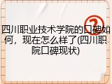 四川职业技术学院的口碑如何，现在怎么样了(四川职院口碑现状)