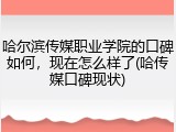 哈尔滨传媒职业学院的口碑如何，现在怎么样了(哈传媒口碑现状)