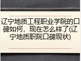 辽宁地质工程职业学院的口碑如何，现在怎么样了(辽宁地质职院口碑现状)