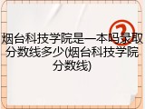 烟台科技学院是一本吗录取分数线多少(烟台科技学院分数线)