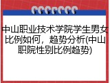中山职业技术学院学生男女比例如何，趋势分析(中山职院性别比例趋势)