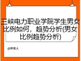 三峡电力职业学院学生男女比例如何，趋势分析(男女比例趋势分析)
