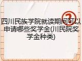 四川民族学院就读期间可以申请哪些奖学金(川民院奖学金种类)