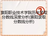襄阳职业技术学院历年录取分数线深度分析(襄阳录取分数线分析)