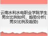 云南水利水电职业学院学生男女比例如何，趋势分析(男女比例及趋势)
