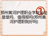 郑州黄河护理职业学院含金量量吗，值得报吗(郑州黄河护理职院好吗)