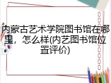 内蒙古艺术学院图书馆在哪里，怎么样(内艺图书馆位置评价)