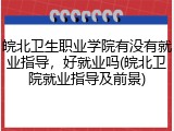 皖北卫生职业学院有没有就业指导，好就业吗(皖北卫院就业指导及前景)