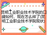 昆明工业职业技术学院的口碑如何，现在怎么样了(昆明工业职业技术学院现状)