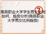 南昌职业大学学生男女比例如何，趋势分析(南昌职业大学男女比例趋势)