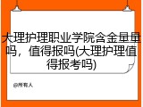 大理护理职业学院含金量量吗，值得报吗(大理护理值得报考吗)