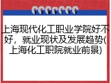 上海现代化工职业学院好不好，就业现状及发展趋势(上海化工职院就业前景)
