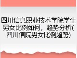 四川信息职业技术学院学生男女比例如何，趋势分析(四川信院男女比例趋势)