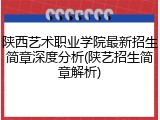 陕西艺术职业学院最新招生简章深度分析(陕艺招生简章解析)