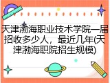 天津渤海职业技术学院一届招收多少人，最近几年(天津渤海职院招生规模)