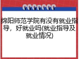绵阳师范学院有没有就业指导，好就业吗(就业指导及就业情况)