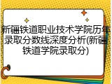 新疆铁道职业技术学院历年录取分数线深度分析(新疆铁道学院录取分)