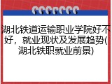 湖北铁道运输职业学院好不好，就业现状及发展趋势(湖北铁职就业前景)