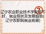 辽宁农业职业技术学院好不好，就业现状及发展趋势(辽宁农职院就业前景)