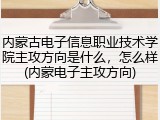 内蒙古电子信息职业技术学院主攻方向是什么，怎么样(内蒙电子主攻方向)