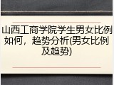 山西工商学院学生男女比例如何，趋势分析(男女比例及趋势)