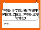 伊春职业学院地址在哪里，学校地理位置(伊春职业学院地址)