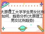 太原理工大学学生男女比例如何，趋势分析(太原理工男女比例趋势)