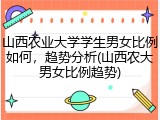 山西农业大学学生男女比例如何，趋势分析(山西农大男女比例趋势)