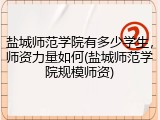 盐城师范学院有多少学生，师资力量如何(盐城师范学院规模师资)