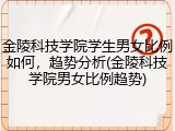 金陵科技学院学生男女比例如何，趋势分析(金陵科技学院男女比例趋势)